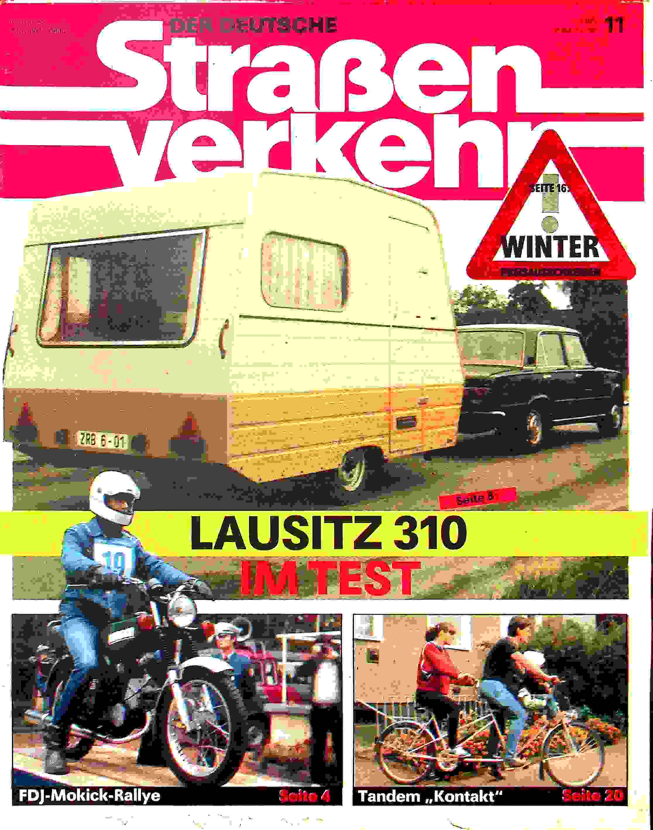 Auto Straßenverkehr 11/1986